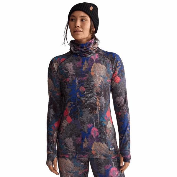 Womens Hitatech Funnel Neck Longsleeve