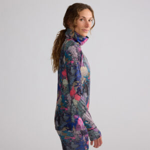 Hitatech funnel neck longsleeve - Womens