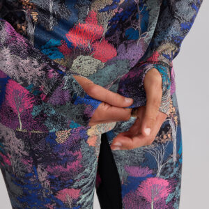 Hitatech funnel neck longsleeve - Womens