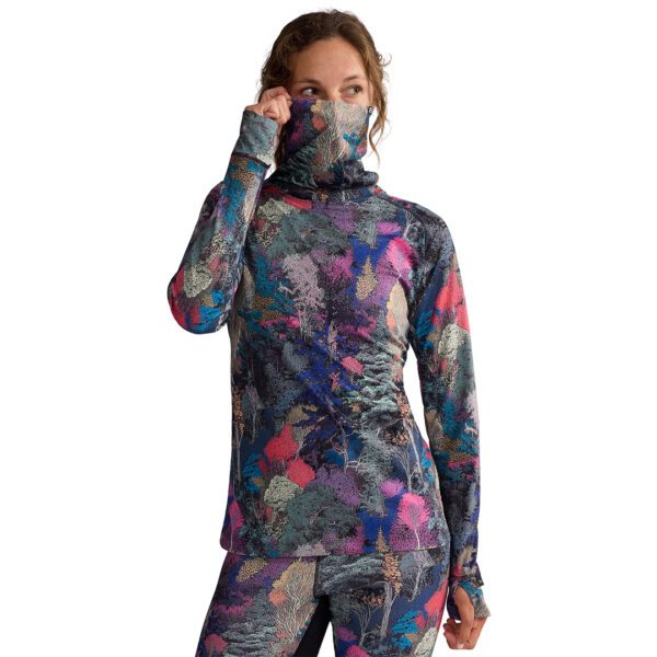 Hitatech funnel neck longsleeve - Womens
