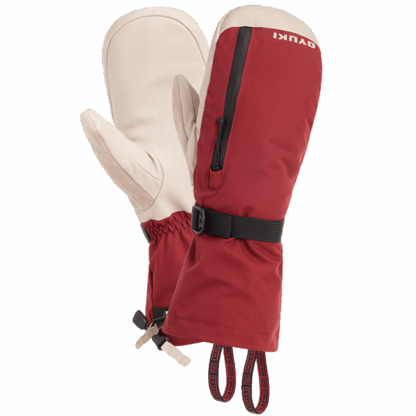 Iwanai Zipper Mittens